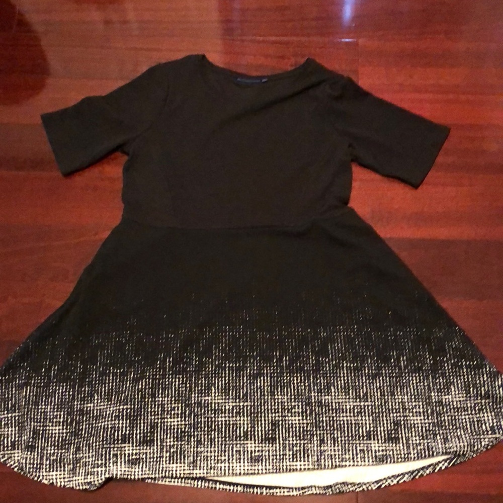 Apt 9 black into white dress xl